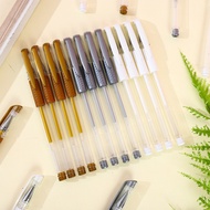 White Highlighter Pen Bullet Gel pen 0.8mm neutral pen