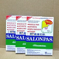 (3 Unit) x Salonpas Patch For Pain Relief 10s Exp-09/25