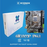 Motherboard Iconix H61 DA1 - LGA1155 - Mobo H61 Iconix - MB H61 - 1155