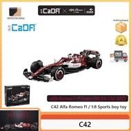 Cada C42 Kaiqinmj per x alpha Romeo 1: 8 Scale F1 C42 Assembly Model 1: 8 Car Building Block Set C64