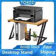 374Wood Desktop Printer Stand Desk Printer Rack Table Desktop Stand Multi-Use Printer Rack Kitchen