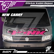 Stiker Decal Kabin Depan THE BLACK PINK Custom NEW CARRY TAYO Full Laminasi Anti Gores Anti Air dan 