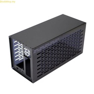 Doublebuy TH3P4G3 GPU Dock Case- Metal Frame + Acrylic Side Plate Thunderbolt-compatible