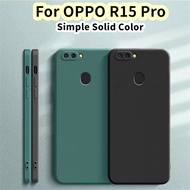 【Exclusive】For OPPO R15 Pro Silicone Full Cover Case Sense of premium Case Cover