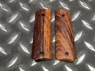 【我愛杰丹田】Bell 1911 黃花梨木握把片 實木護片 COLT M45A1 17388-BEL-1911-1
