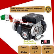 Mf Piusi Panther 56 Diesel Transfer Pump F00730000 / Piusi Panther 72 Diesel Transfer Pump F00732000
