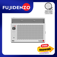 Fujidenzo 0.6 HP Inverter Grade Window Type Aircon with Remote Control and Timer WAR-632IGT2 (White)