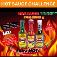 [SG STOCK] 🔥HOT SAUCE CHALLENGE PACK🔥 (EXTRA HOT🌶️🌶️🌶️) THE #1 selling habanero hot sauce, El Yucate