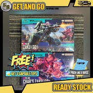 Bandai 1/144 HG Zaku (GQ) & HG Char's Zaku (GQ)