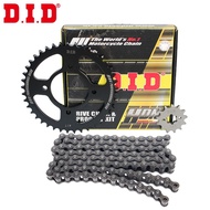 DID Yamaha Jupiter Fi chain sprocket – DID HDS 10mm black chain (Thailand)