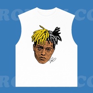 XXXTentacion Printed White Vest Available In Sizes S-3XL Hip Hop Style T-Shirt Rock Metal Band