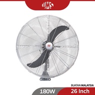 [100% ORIGINAL] UMS 26” 180W 3-SPEED INDUSTRIAL WALL FAN (IWF-26)