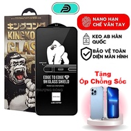 [MUA 4 KÍNH TẶNG ỐP] Kính Cường Lực iP KingKong 4D Full Màn cho IP 6/6s/7/8/x/xs/xr/xsmax/11/12/13/1