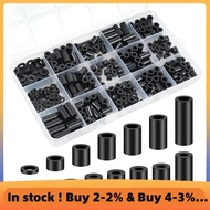 Nylon Spacers, Plastic Spacers Washers Assortment Kit 345 Pcs Electrical Outlet Screw Spacers, M3  B