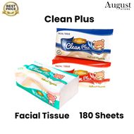 Tisu Tissue Clean Plus Isi 180 Sheets / 2 Ply / Tissue Murah / Tissue Clean Plus