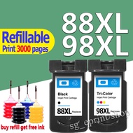 PG-88 PG 88 PG88 BLACK / CL-98 CL 98 CL98 COLOR Ink Cartridge For Canon E510 E500  E600  E610