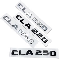 3D Letters CLA180 CLA200 CLA220 CLA250 CLA260 ABS Logo car Mudguard Luggage Compartment Rear Logo St