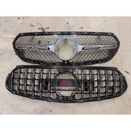 Mercedes Benz GLC SUV Coupe X254 C254 2023 - 2026 diamond GT front grill grille cover bodykit body k