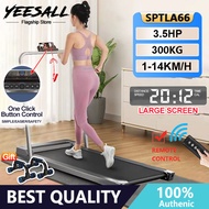 Yeesall Treadmill exercise With Armrests Threadmill, 3.5HP electric walking machine, LED Electric 1-