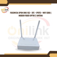 Modem F663NV3a XPON ONU 1GE + 3FE + 1POTS + WiFi 5dBi | Modem 2 AntennaFiber Optik