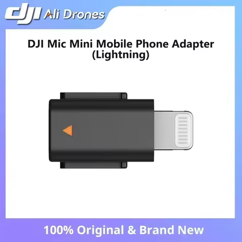 Lightning DJI Mic Mini Mobile Phone Adapter Compatibility DJI Mic Mini Brand and Original New In Sto