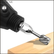 Zein 6Pcs Carbides Rotary Burr 3mm Shank Die Grinder Bit Grinder Drill Bit Tool Set