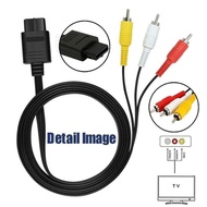N64av Cable Ngc Av Cable Nintendo N64 Cable 1.8mn64 Video Cable Suitable For Game Console Q1d2