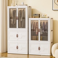 Wardrobe Children Foldable Household Storage Double Door Baby Bedroom Wardrobe Small Wardrobe Wardro