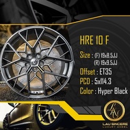 HRE 10 F  (F) 19x8.5JJ(R) 19x9.5JJ 5x114.3 Hyper Black (Hyperhitam)