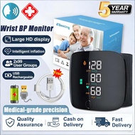 Rechargeable Wrist Blood Pressure Monitor BP Blood Pressure Machine mesin tekanan darah tinggi