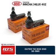 555 SE-3881 Outer Tie rod end Toyota Innova  Hilux 4x2 05 - 14 16 - 21  / 45046-09252 2pcs