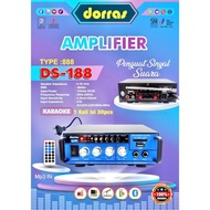 Dorras Ds-188 Bluetooth Amplifier Dorras Stereo Amplifier + Mic Input