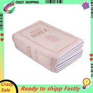 Faith Bible Pillow,Bible Pillow Book Plush That Opens, Pillow, Pillow,Book Shape Bible Verse Pillow