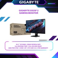 GIGABYTE MONITOR GS25F 2 25” / GS27F 27" SS IPS FHD 1MS 200HZ HDR READY Gaming Monitor -3YRS WARRANT