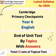 Year 6 English Cambridge Primary Topical Test Papers with Answers | Hardcopy | Year 6 Checkpoint Pre