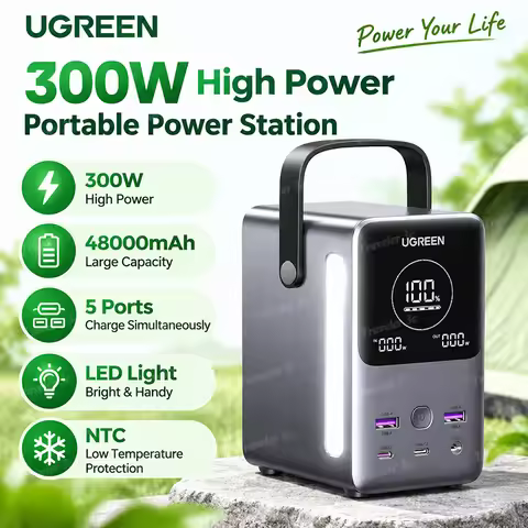 Hot Sales Ugreen PB770 140W Fast Charging Power Bank 48000MAH Large capacity battery Outdoor power b