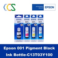 Epson Original 001 Black / Cyan / Magenta / Yellow ink bottle 001 (1 SET) For Epson L405 L4150 / L4