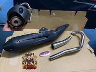 Pô Ex150 LC V6 Móc Ấm Nhét Cổ 2 Khúc Tặng Kèm Tiêu Cnc