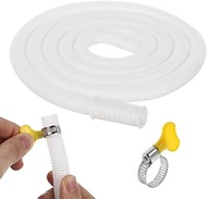 DOITOOL Air Conditioner & Dishwasher Drain Hose Extension Kit, 6.56 Feet Flexible Water Inlet Hose w