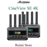 Accsoon CineView SE Wireless Video Transmission | 4K RTMS4.0 3G SDI 1TX 1RX Combo