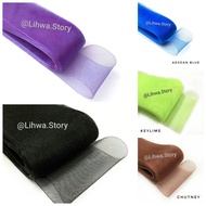 15CM - 10 YARD & 25 YARD HH LEMES/ FINE HORSEHAIR/ YURE MESH RIBBON/