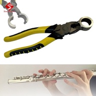 Sharprepublic Steel Flute Joint Enlarged Pliers Compact Music Tool for Flute Repair and Instrument M