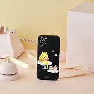 Disney Ufufy系列-小熊維尼的蜜糖雲朵純色矽膠iPhone手機殼