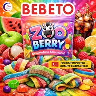 [SUPER PROMO] Bebeto Sourbelt Sour Spaghetti Gummy COD HALAL Viral Sour Candy Repacked Snack Masam G