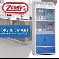 ↂ✚♛Zooey Big &amp; Smart Drawer Dish Cabinet #22B