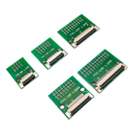 1Pc FPC FFC 1.0mm to 2.54mm DIP Adapter SMT to Through Hole PCB Connector 4/6/8/10/12/14/16/20/24/30