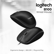 Logitech Wired Mouse - B100