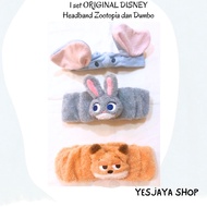 {+ Freebies} 1 set Zootopia Headband Disney Dumbo Headband/ Cute Headband/ Disney Headband/ Original