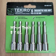 Mata roofing magnetic hex nut 8 X 65 mm TEKIRO SD-MH 1407 - Mata roofing magnet mata bor roofing mag