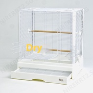 Bird Cage 52 Cloud Rising Villa Parrot Cage Square Bird Cage Accessories Splash Proof Bird Cage Tige